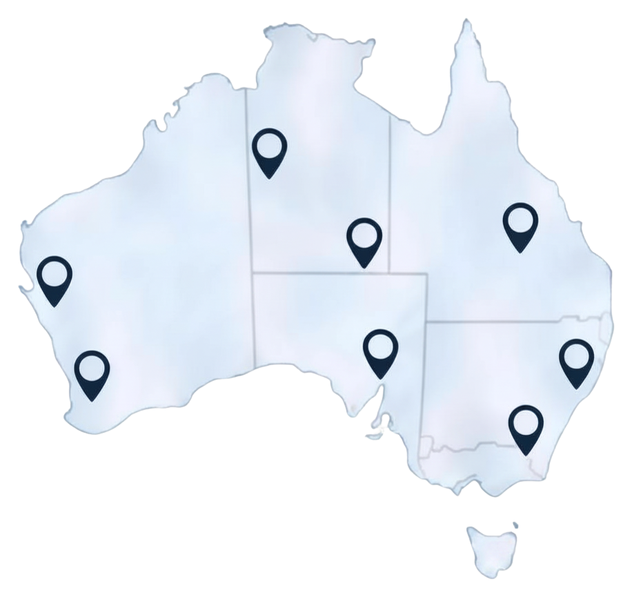 Australia project map